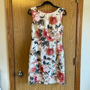 Connected Apparel Floral Dress